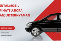 Rental Mobil Daihatsu Sigra Cianjur Ternyaman