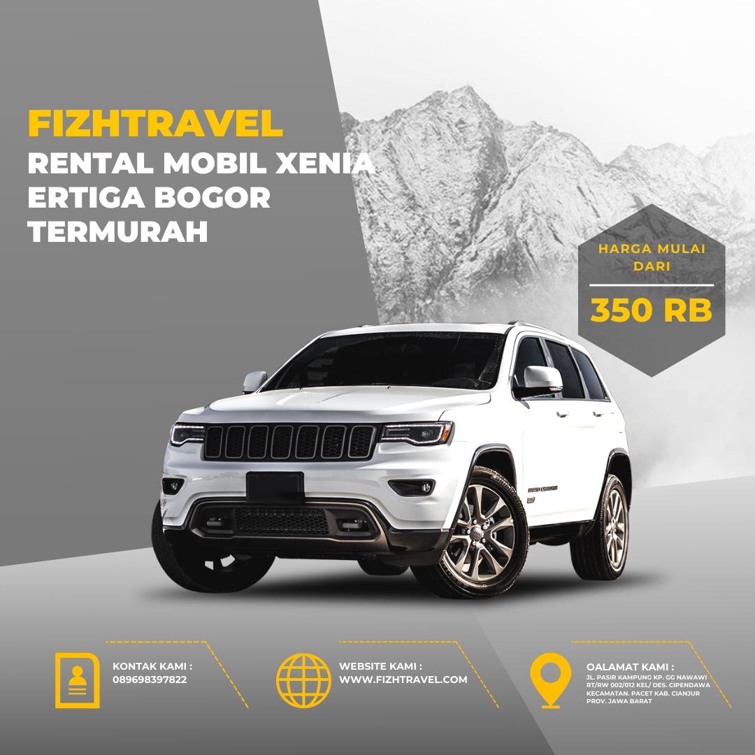 Rental Mobil Xenia Ertiga Bogor Termurah